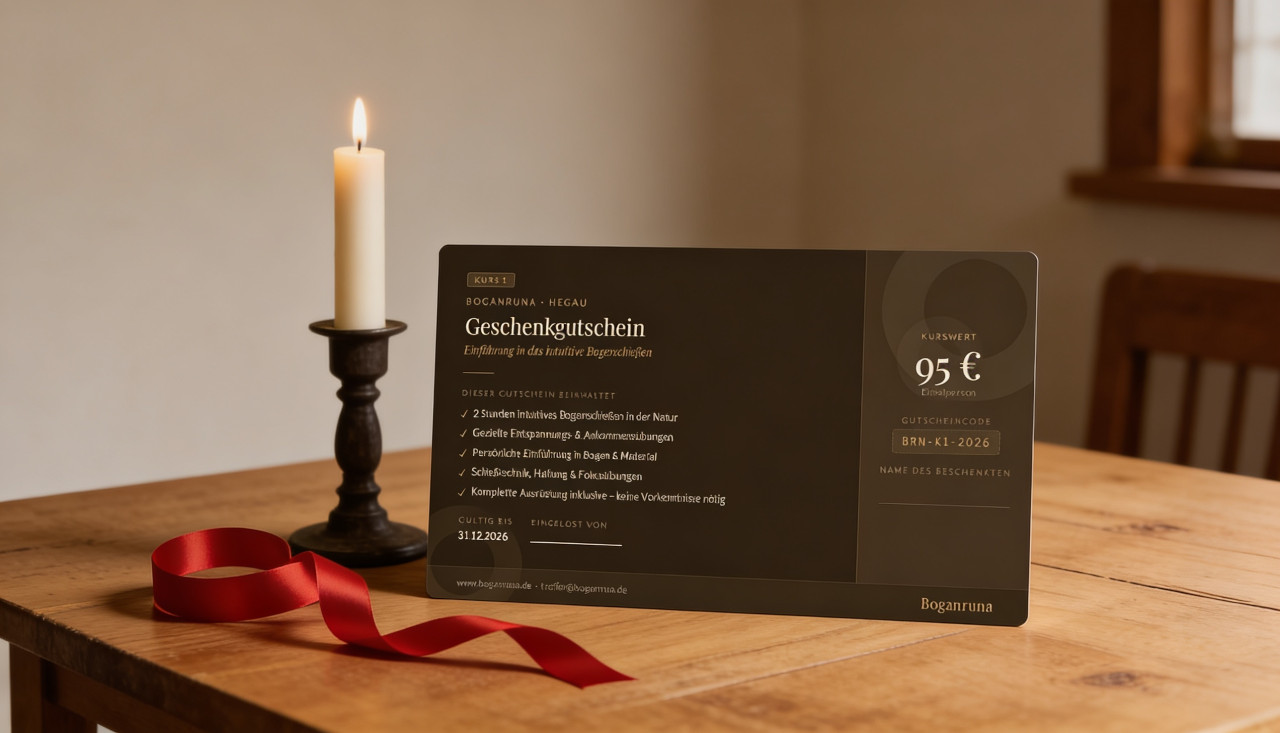 Gutschein für einen Bogenschießkurs